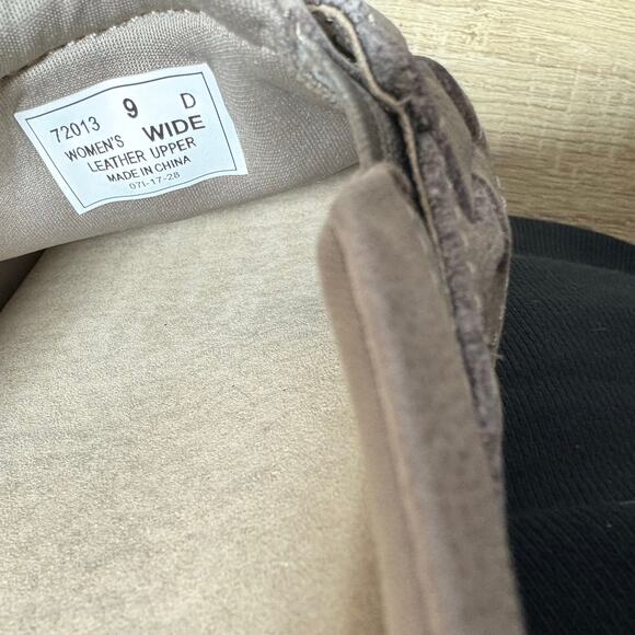 Orthofeet Irma 72013 Taupe Slip On Comfort Shoes Women's 9 Wide Mules Clogs - Picture 8 of 8